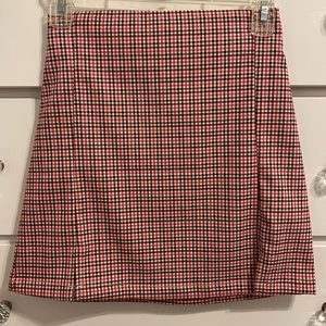 John Galt Plaid Pencil Skirt